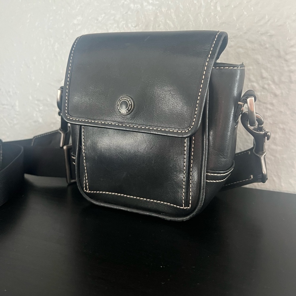 Coach Vintage Rare Legacy Mini Crossbody Purse - Picture 4 of 11